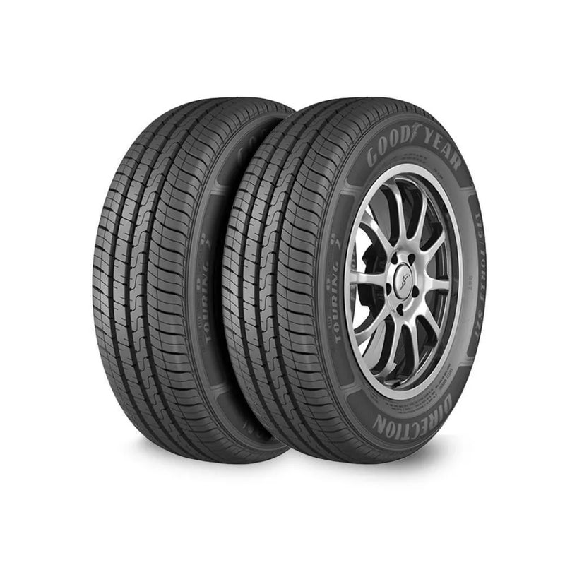 Kit 2 Pneus Aro 13 Goodyear Direction 2 Touring 175/70r13 82t